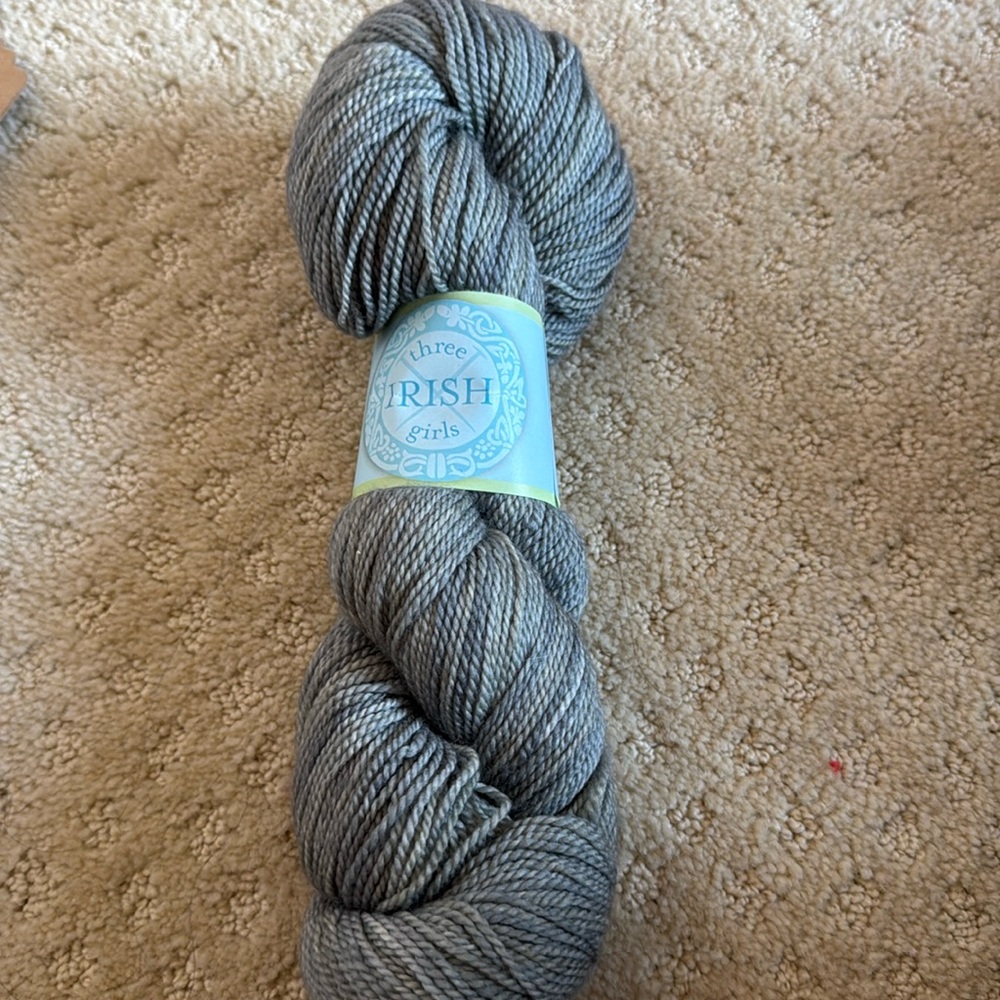 three irish girls merino yarn skein